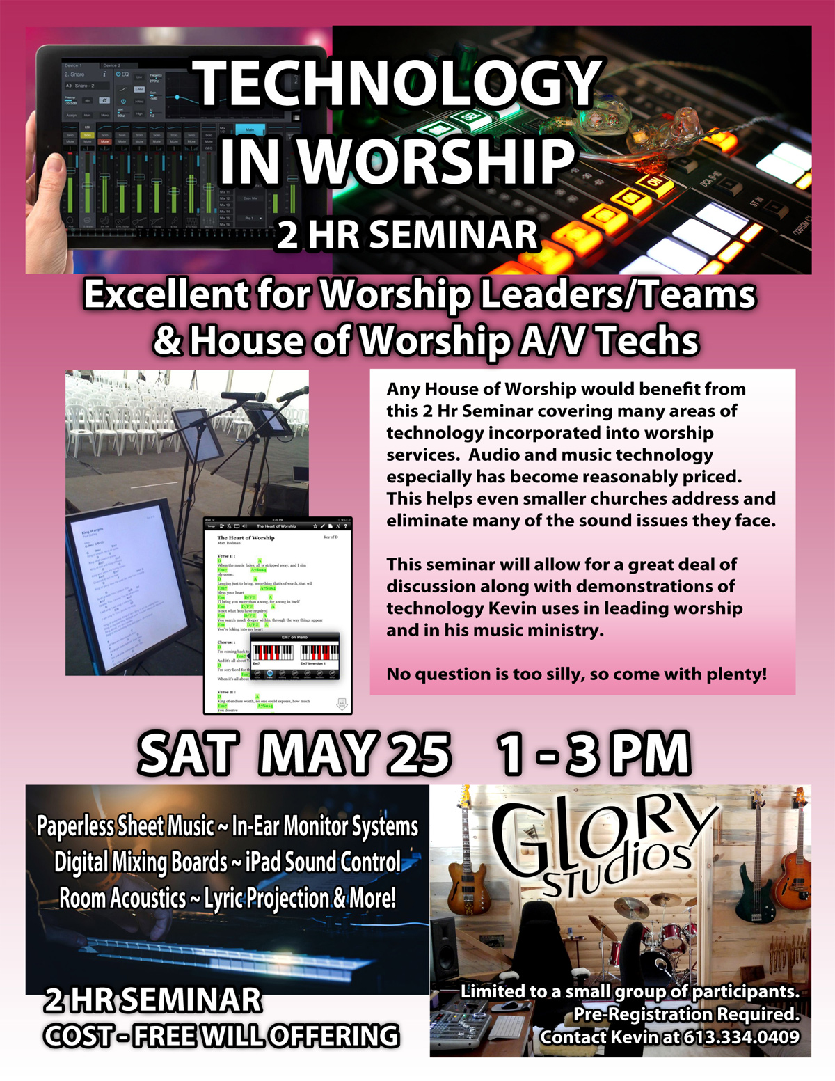 Technology in Worship Seminar